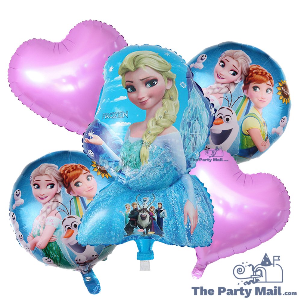 5Pcs Frozen Balloon Pack