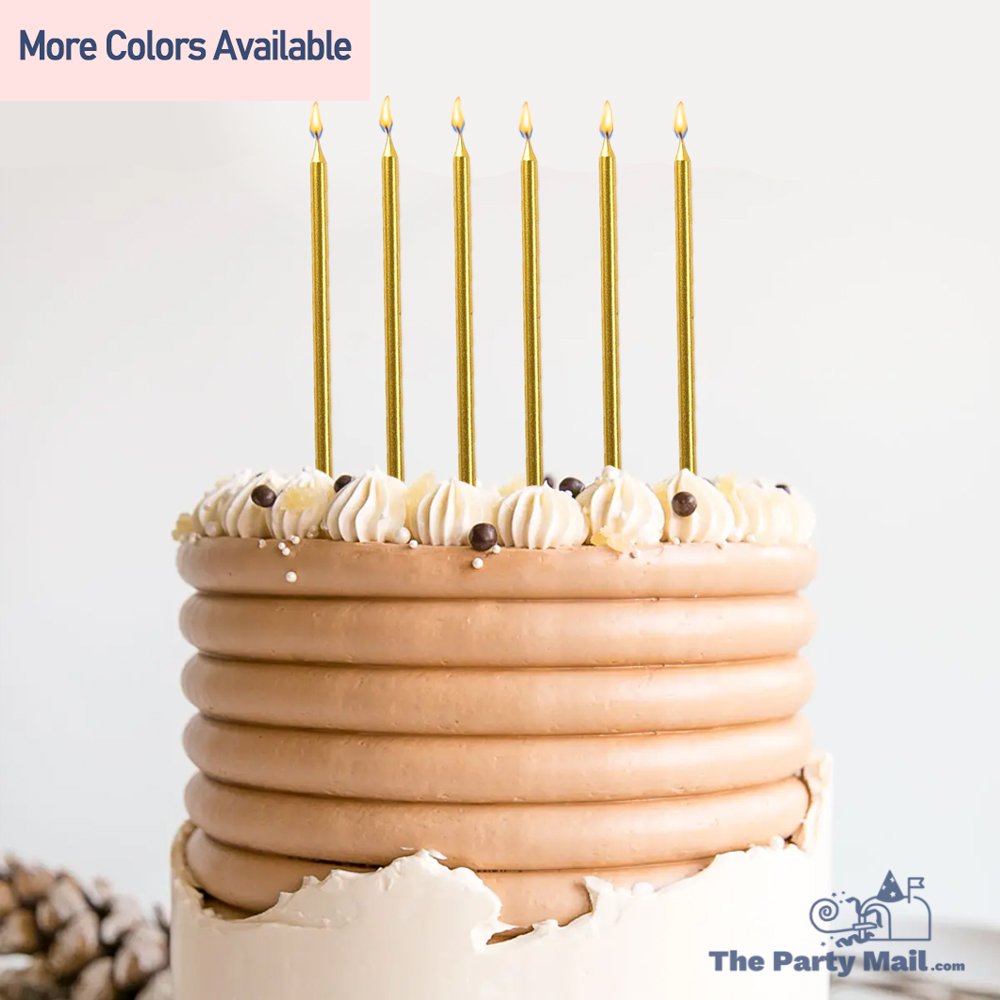 6Pcs Pencil Candles